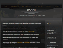 Tablet Screenshot of korfu-pinneberg.de